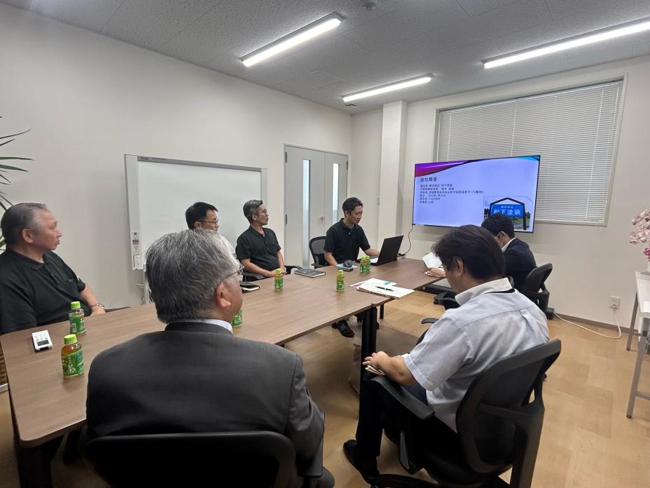 松下塗装企業訪問1