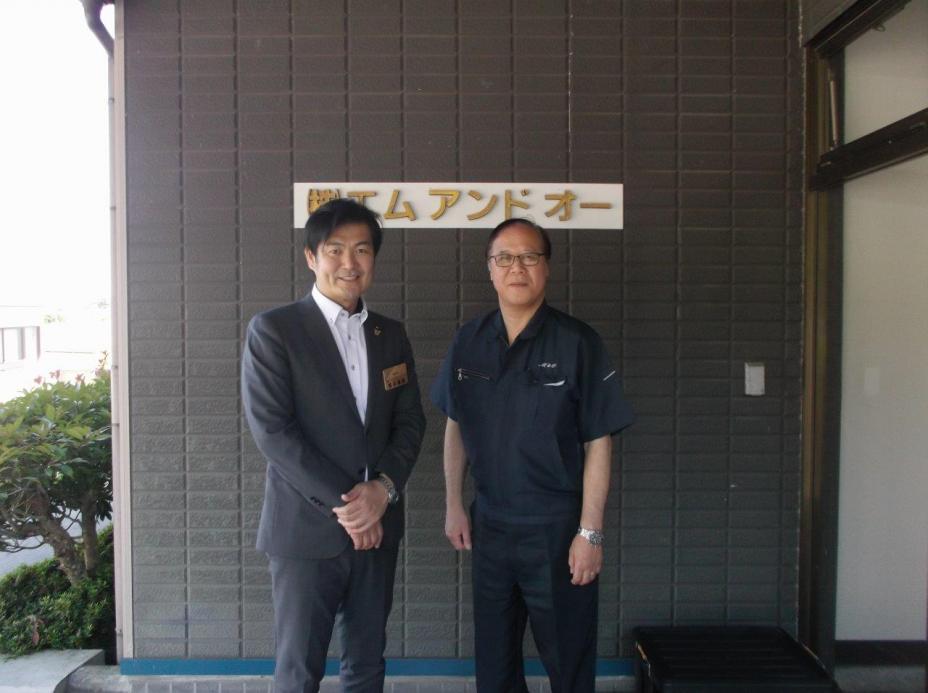 エムアンドオー企業訪問