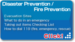 Disaster Prevention/Fire Prevention