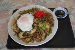 オレンジ焼きそば