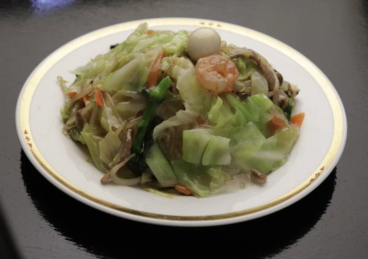 五目あんかけ焼きそば