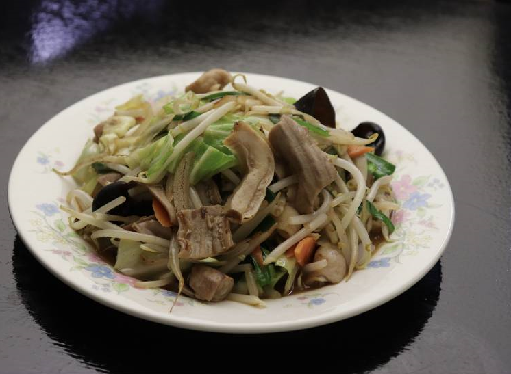 ホルモン野菜炒め定食