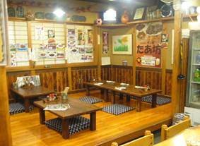 たあ坊・店内