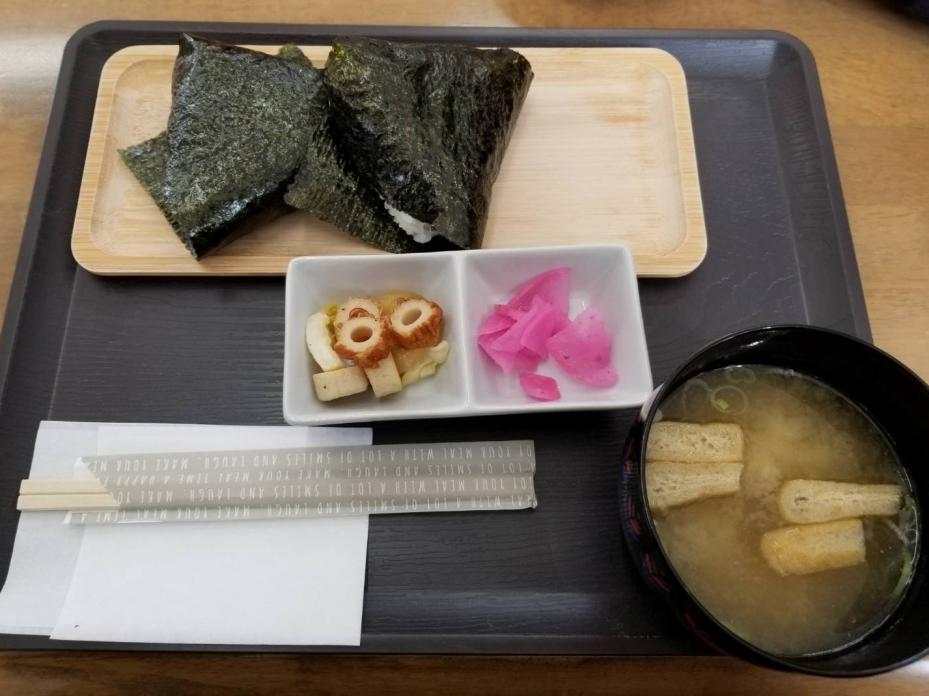 カフェミノリおにぎり