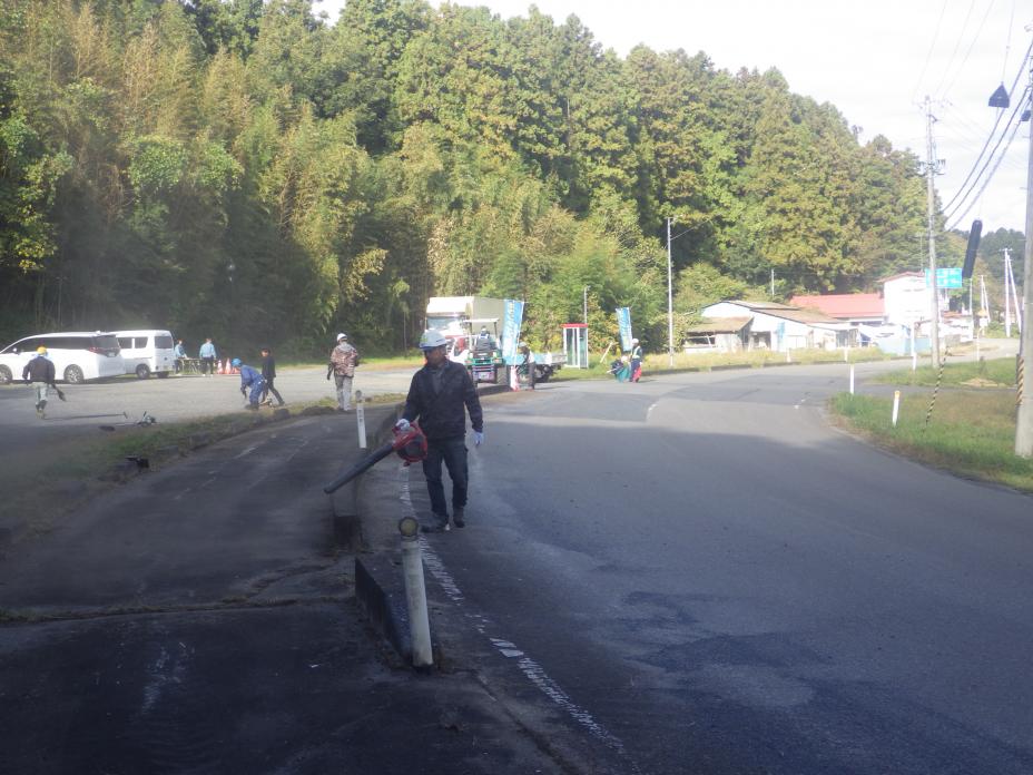 弥勒寺付近作業状況2