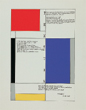 Tableau-Poeme Ⅷ : Mondrian & Seuphor