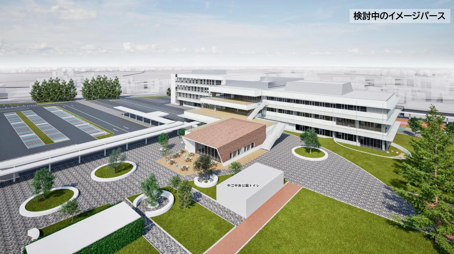 検討中の外観イメージパース