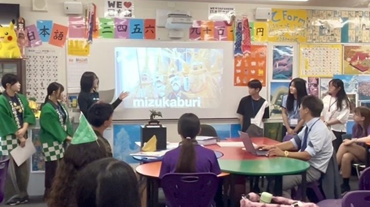 プレゼンテーションの様子