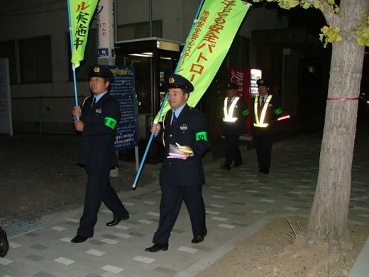 豊里地域安全安心防犯パトロール事業＿実施の様子写真