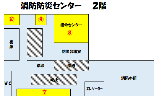 防災センター2階